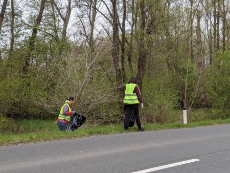 V soboto 17. aprila 2021, je bila izvedena že 4. čistilna akcija v tem letu 5